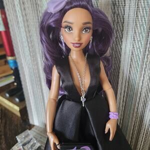 Ooak Disney ily forever Yasmin doll barbie siye in tailored satin gown